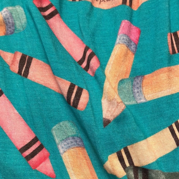 Posh Peanut “Back to School” Romper NWT - Picture 3 of 3